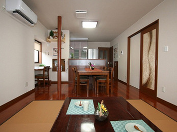 ワンルームになり家族が集まる機会も増え、コミュニケーションがとれるようになりました。