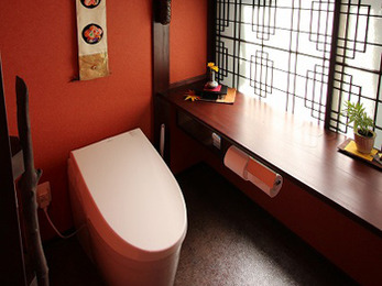 トイレが家の中心に配置され、家族みんな使いやすくなったと喜んでいます。