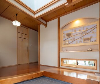 伝統工芸がお出迎えする我が家のおもてなし