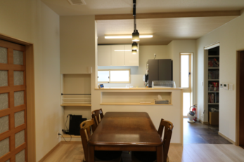 空間を上手く活用し過ごしやすくなりました