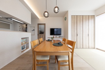 家族それぞれのこだわりが詰まった素敵な住まいが完成しました。