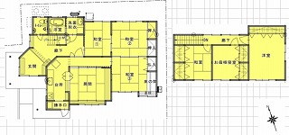 リフォーム前見取り図
