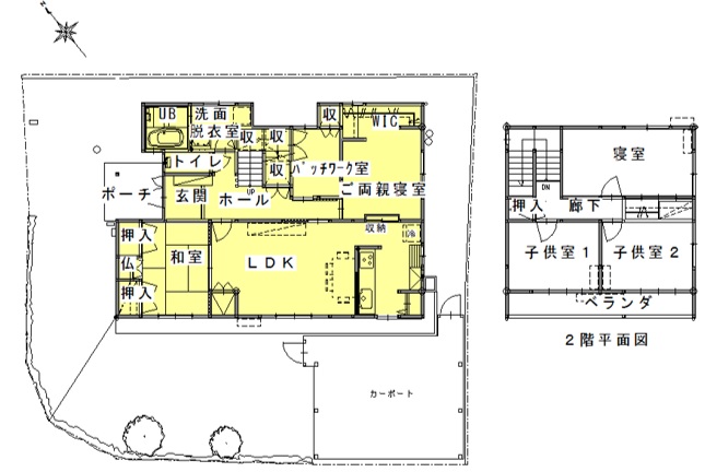 リフォーム後見取り図