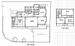 リフォーム前見取り図