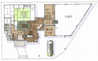 リフォーム後見取り図