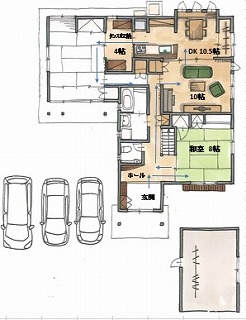 リフォーム後見取り図