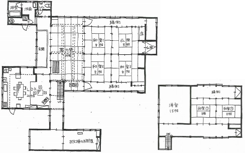 リフォーム前見取り図