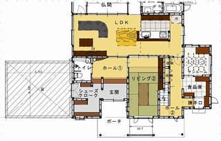 リフォーム後見取り図