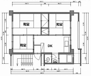 リフォーム前見取り図
