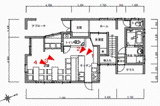 リフォーム前見取り図