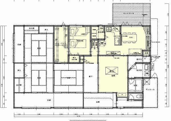 リフォーム後見取り図