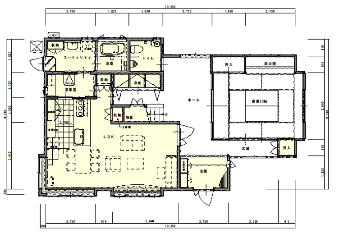 リフォーム後見取り図