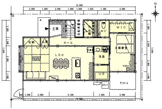リフォーム後見取り図