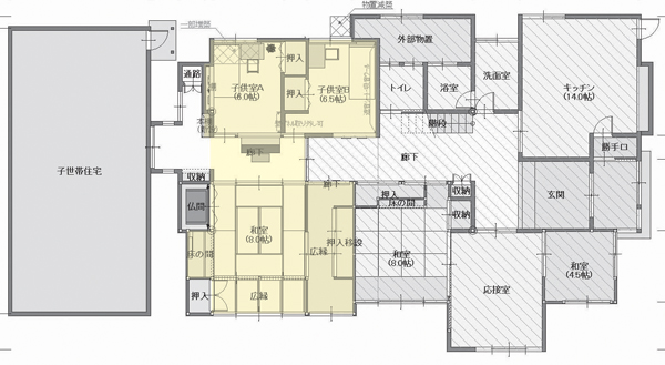 リフォーム後見取り図