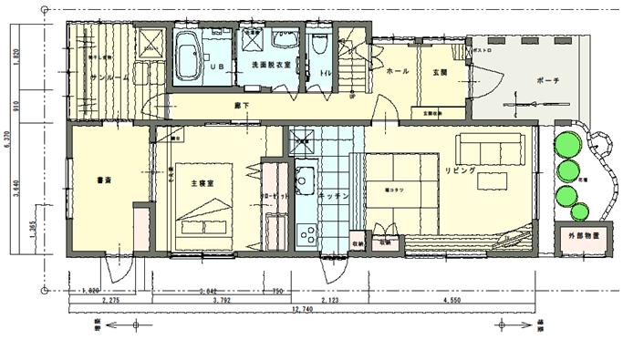 リフォーム後見取り図