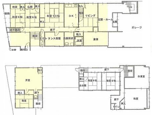 リフォーム前見取り図
