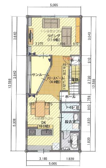 リフォーム後見取り図