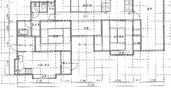 リフォーム前見取り図