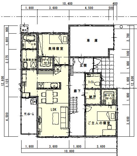 リフォーム後見取り図