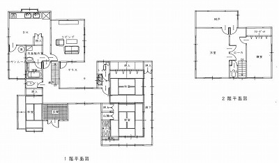 リフォーム前見取り図