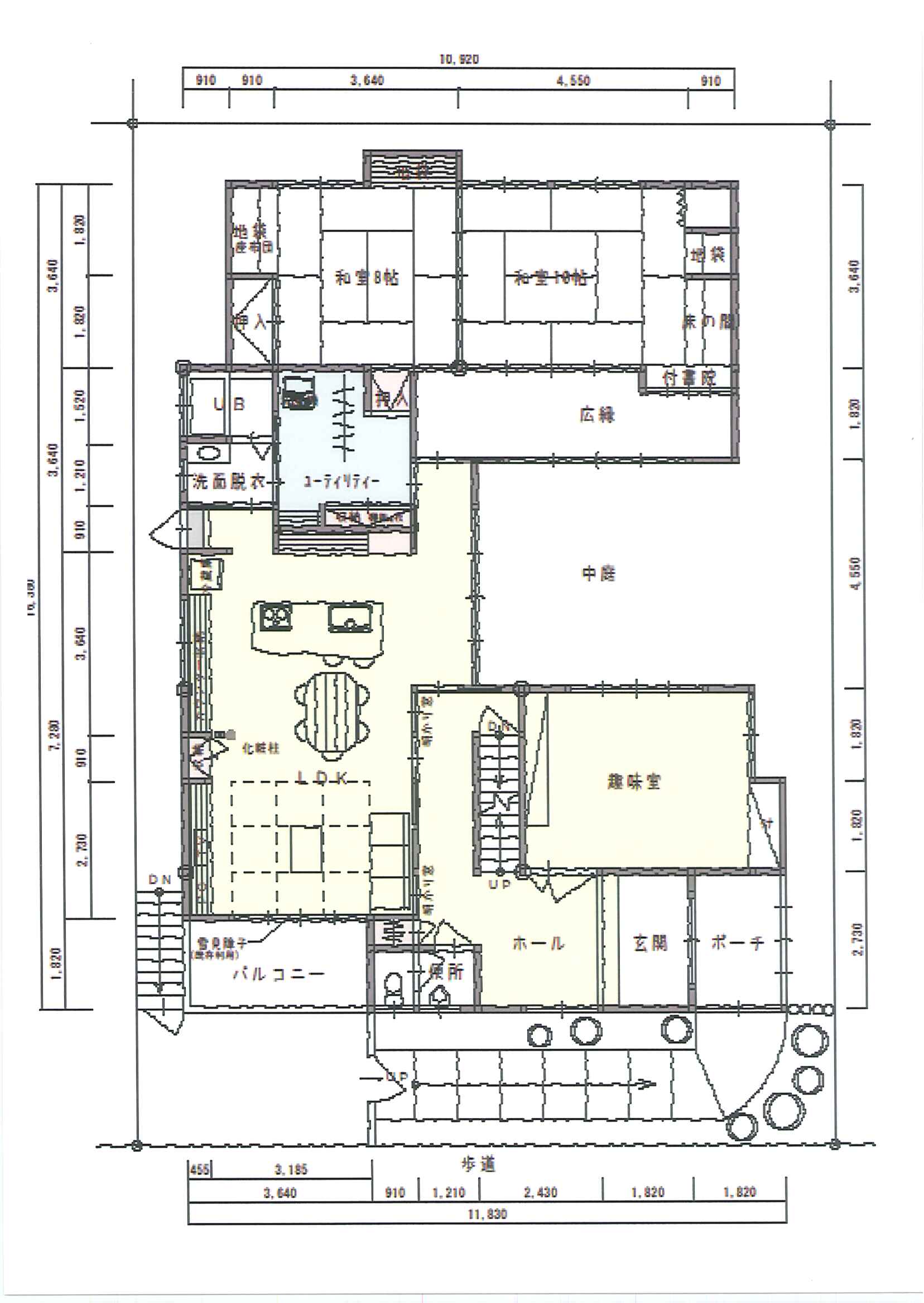 リフォーム後見取り図