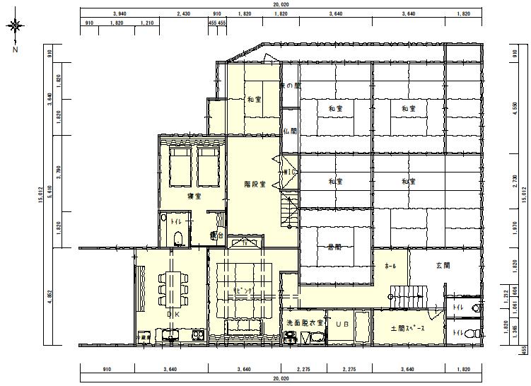 リフォーム後見取り図