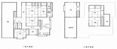 リフォーム前見取り図