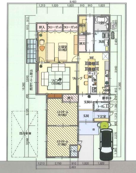 リフォーム後見取り図