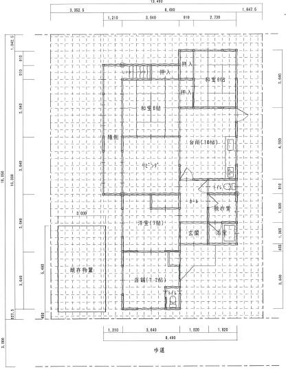リフォーム前見取り図