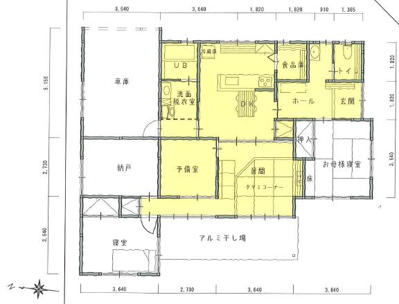 リフォーム後見取り図