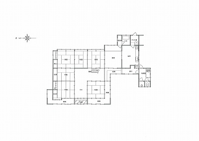 リフォーム前見取り図
