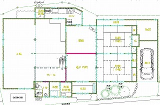 リフォーム前見取り図