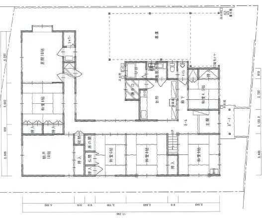 リフォーム前見取り図