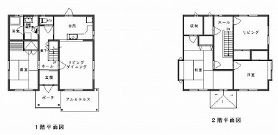 リフォーム前見取り図