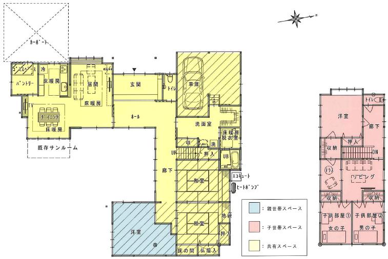 リフォーム後見取り図