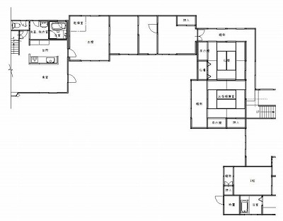 リフォーム前見取り図