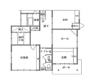 リフォーム前見取り図