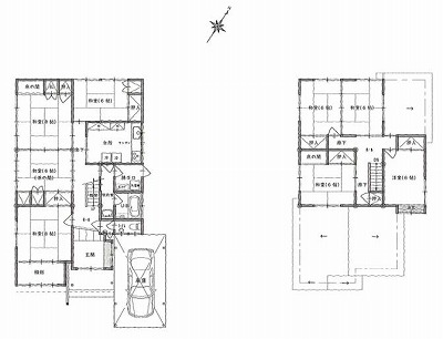 リフォーム前見取り図