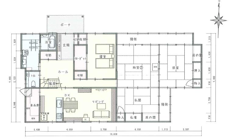 リフォーム後見取り図