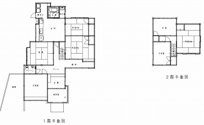 リフォーム前見取り図