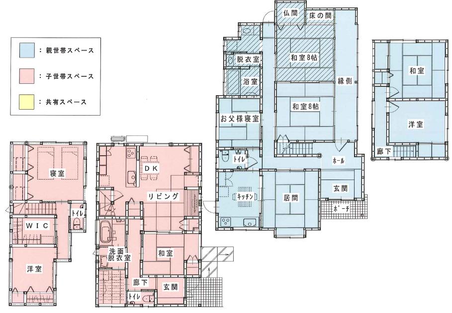 リフォーム後見取り図