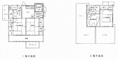 リフォーム前見取り図