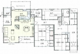 リフォーム後見取り図