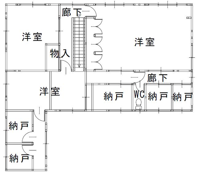 リフォーム前見取り図