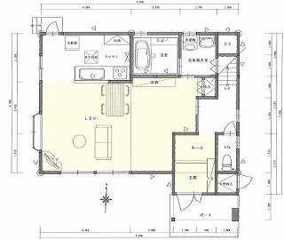 リフォーム前見取り図