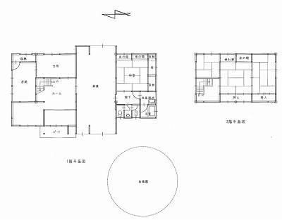 リフォーム前見取り図