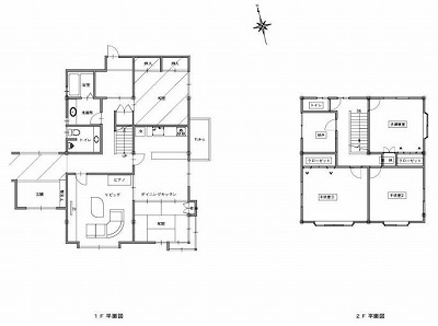 リフォーム前見取り図