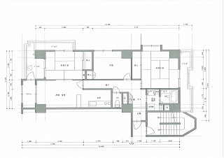 リフォーム前見取り図