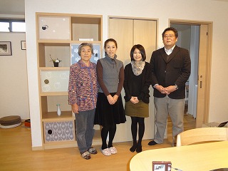 お施主様の写真