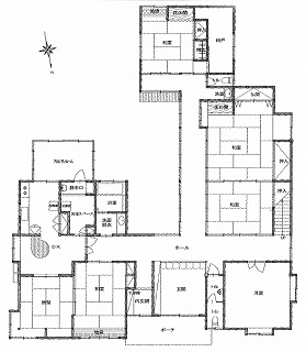 リフォーム前見取り図